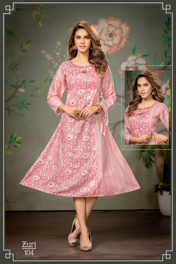 Trendy zuri Rayon Designer Exclusive Kurti Collection